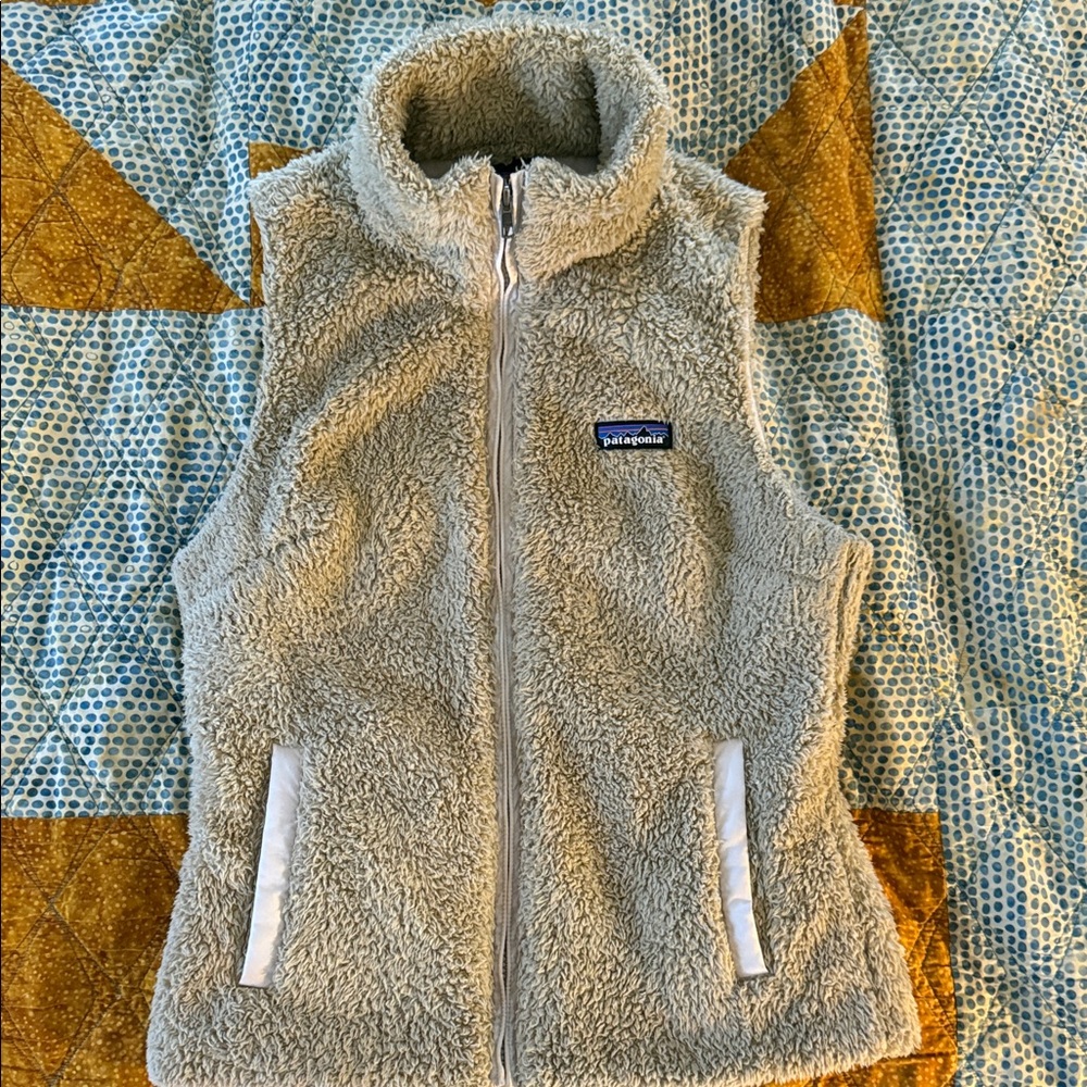Patagonia Gray Fleece Vest